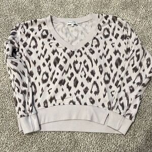 Michael Stars V Neck Sweatshirt